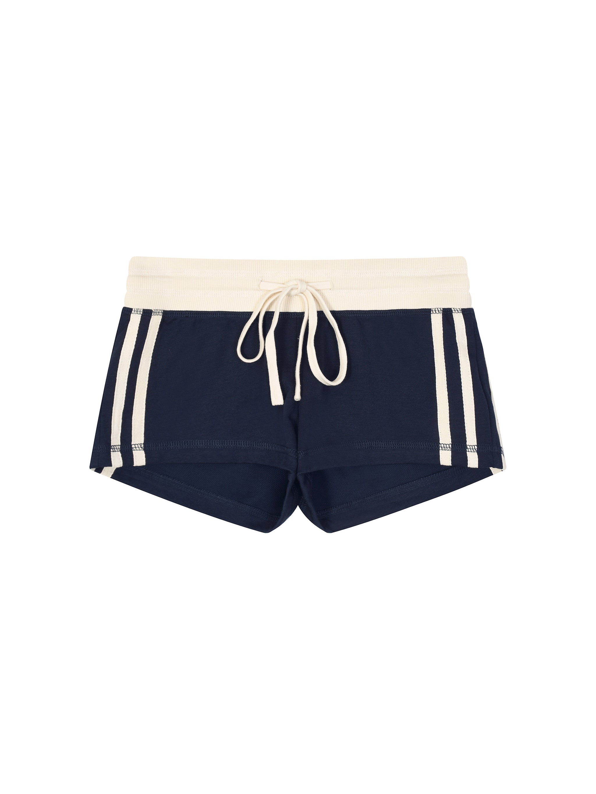Women's Contrast Stripe Track Shorts
